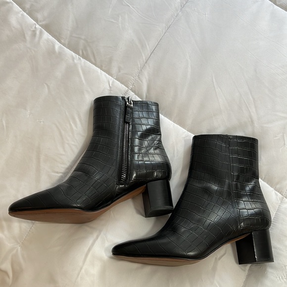 Faux Alligator Booties - Picture 2 of 6